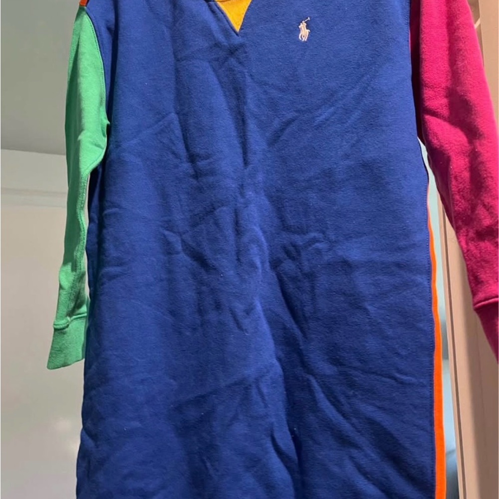 Polo by Ralph Lauren Girls Color Block Dress